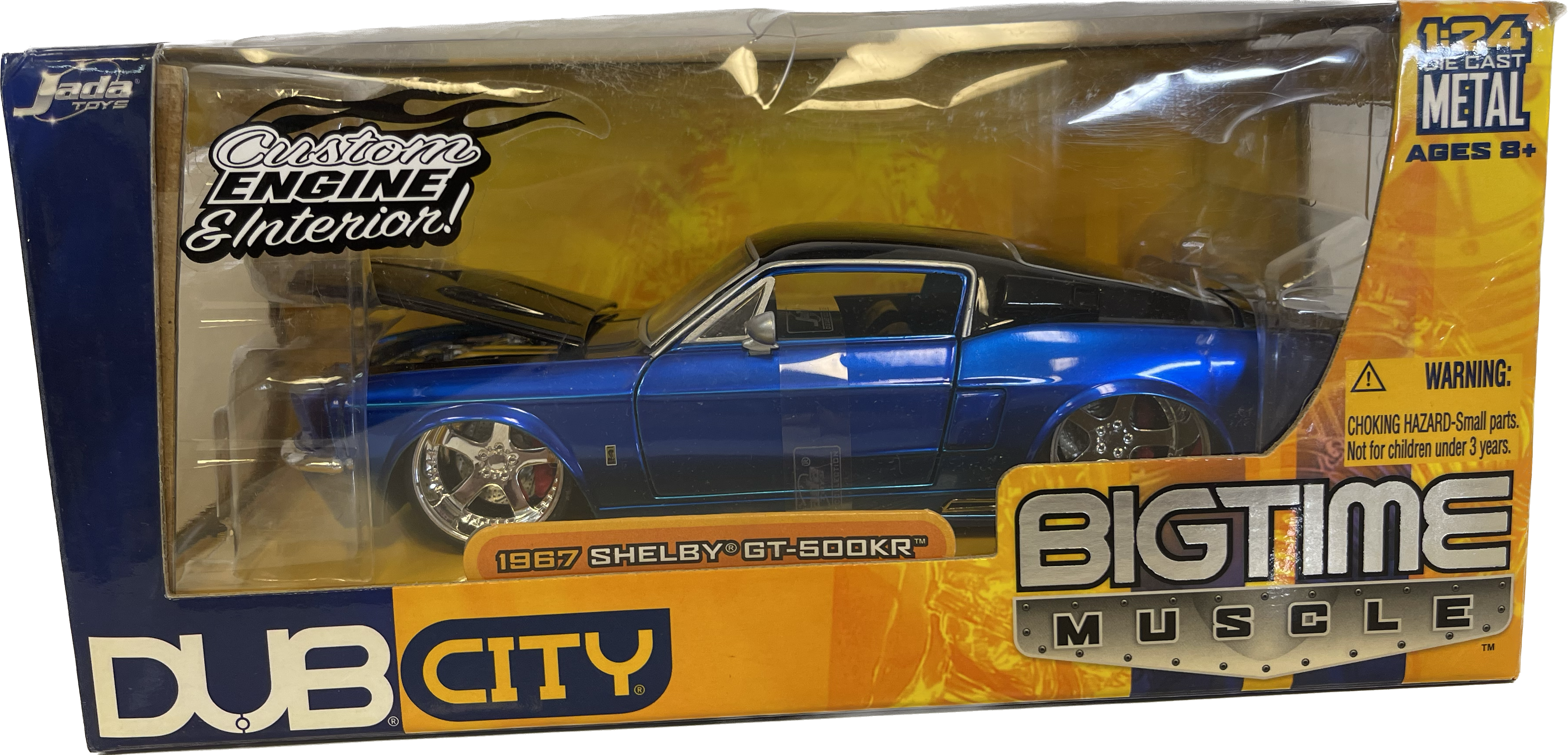JadaToys 1/24 DUB CITY 1967 シェビーカマロ Jada Toys Big City Muscle Dub City 1967 Shelby GT-500KR 1:24
