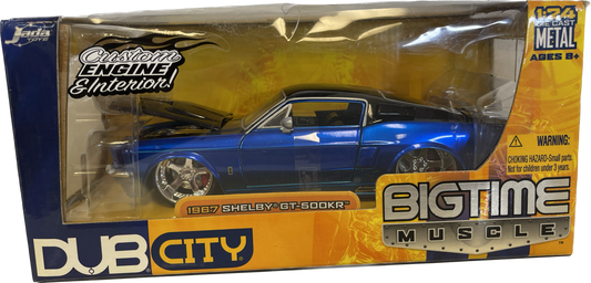 Jada Toys Big City Muscle Dub City 1967 Shelby GT-500KR 1:24