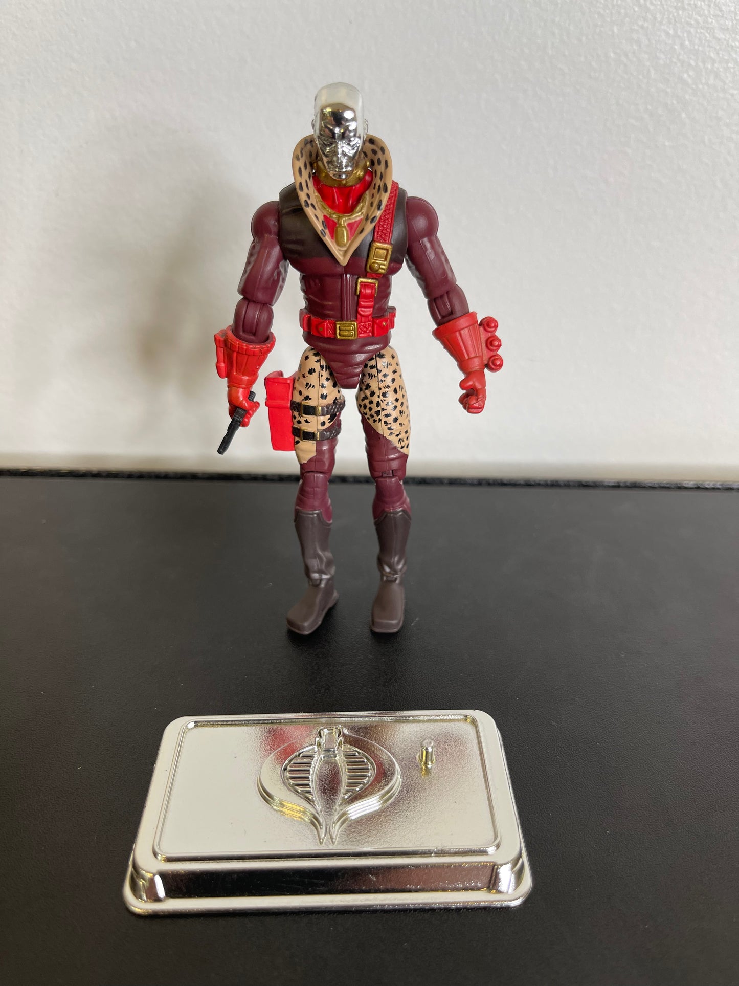 GI Joe 25th Anniversary Destro (Silver Head Variant) Action Figure Loose Complete 2007