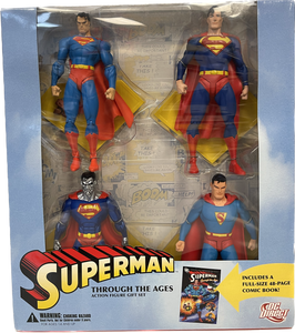 Superman Through The Ages Action Figure Gift Set