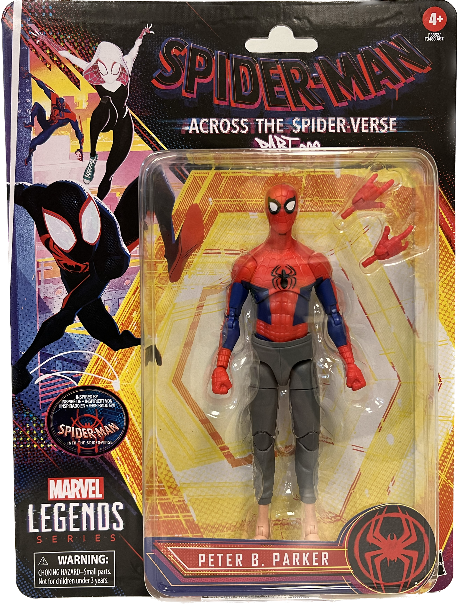 Spider-Man Across The Spider-Verse Marvel Legends Peter B. Parker