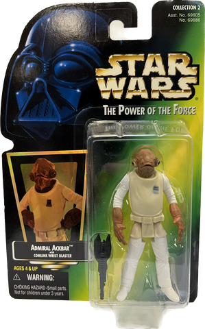 Star Wars Power of the Force Admiral Ackbar