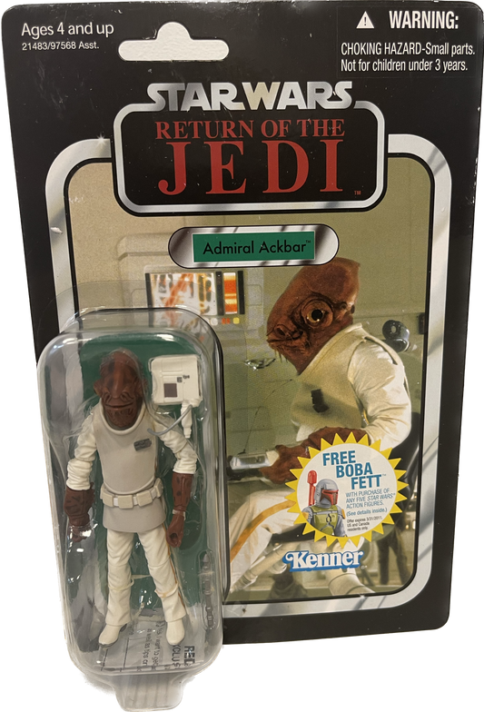 Star Wars Vintage Collection Return Of The Jedi Admiral Ackbar VC22