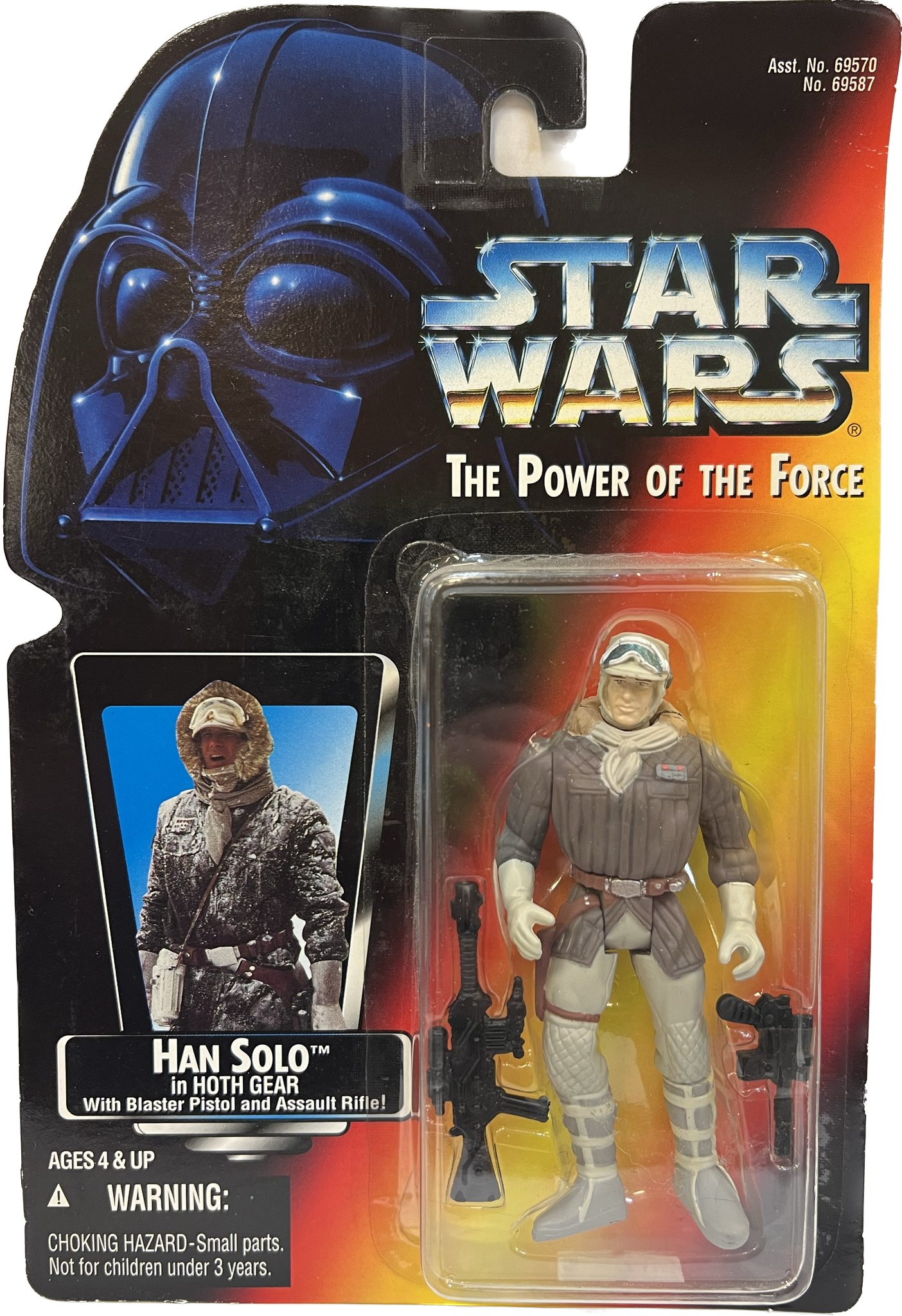 Star Wars Power of the Force Han Solo in Hoth Gear