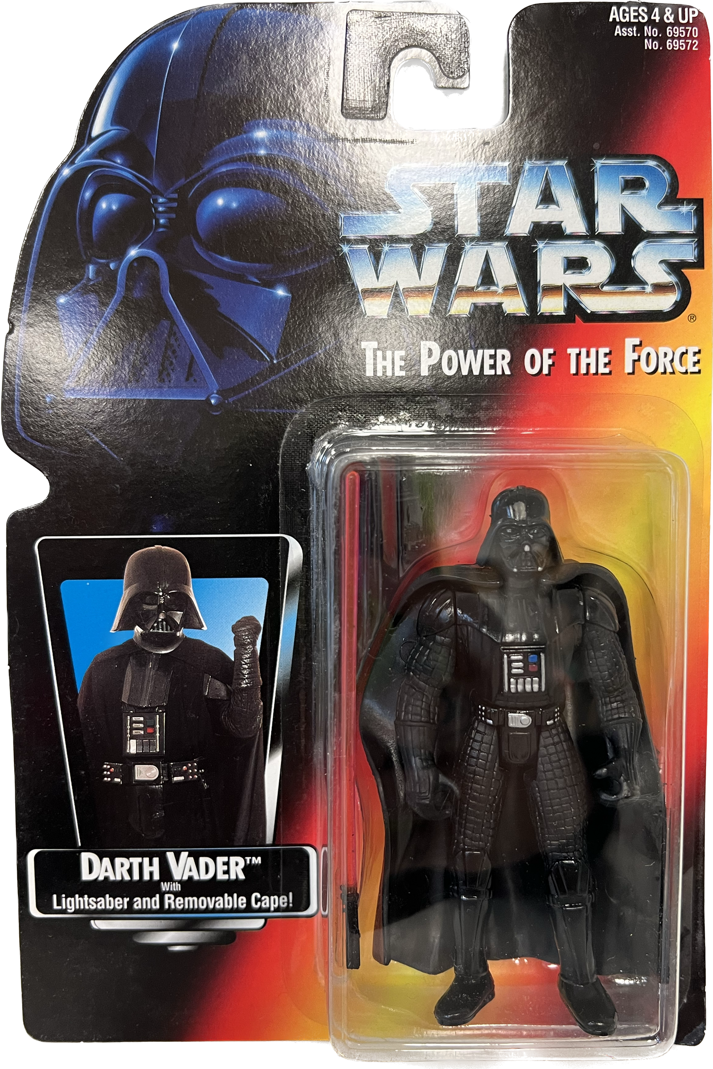 Star Wars Power of the Force Darth Vader with Lightsaber