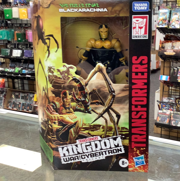 Transformers War for Cybertron Kingdom Deluxe Blackarachnia
