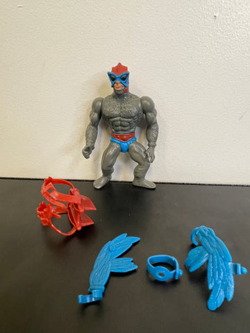 Masters Of The Universe Stratos 1982 Red Backpack Variant