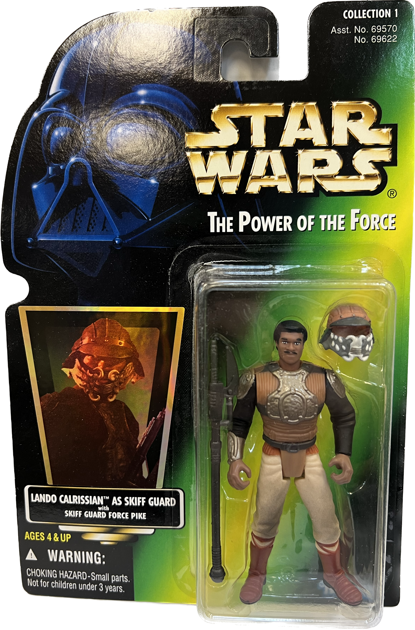 Star Wars Power of the Force Lando Calrissian as Skiff Guard