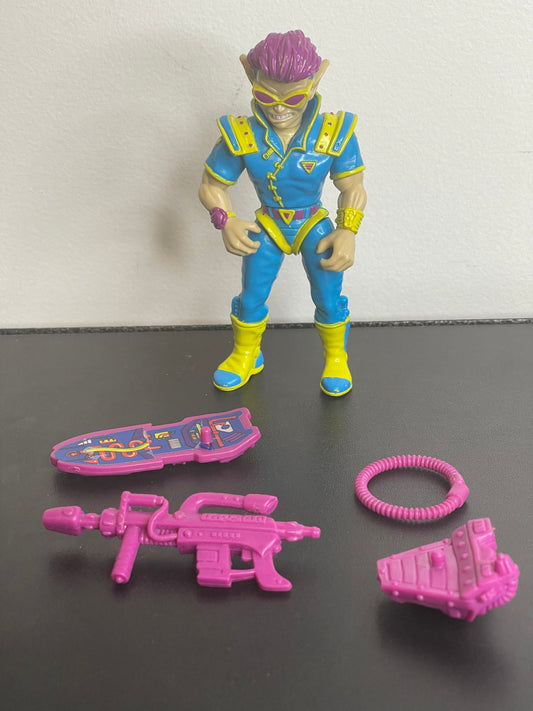 Teenage Mutant Ninja Turtles Zak The Neutrino Action Figure Loose 1991 (A)
