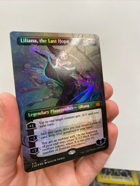 Liliana, the Last Hope FOIL ETCHED (Double Masters 2022)