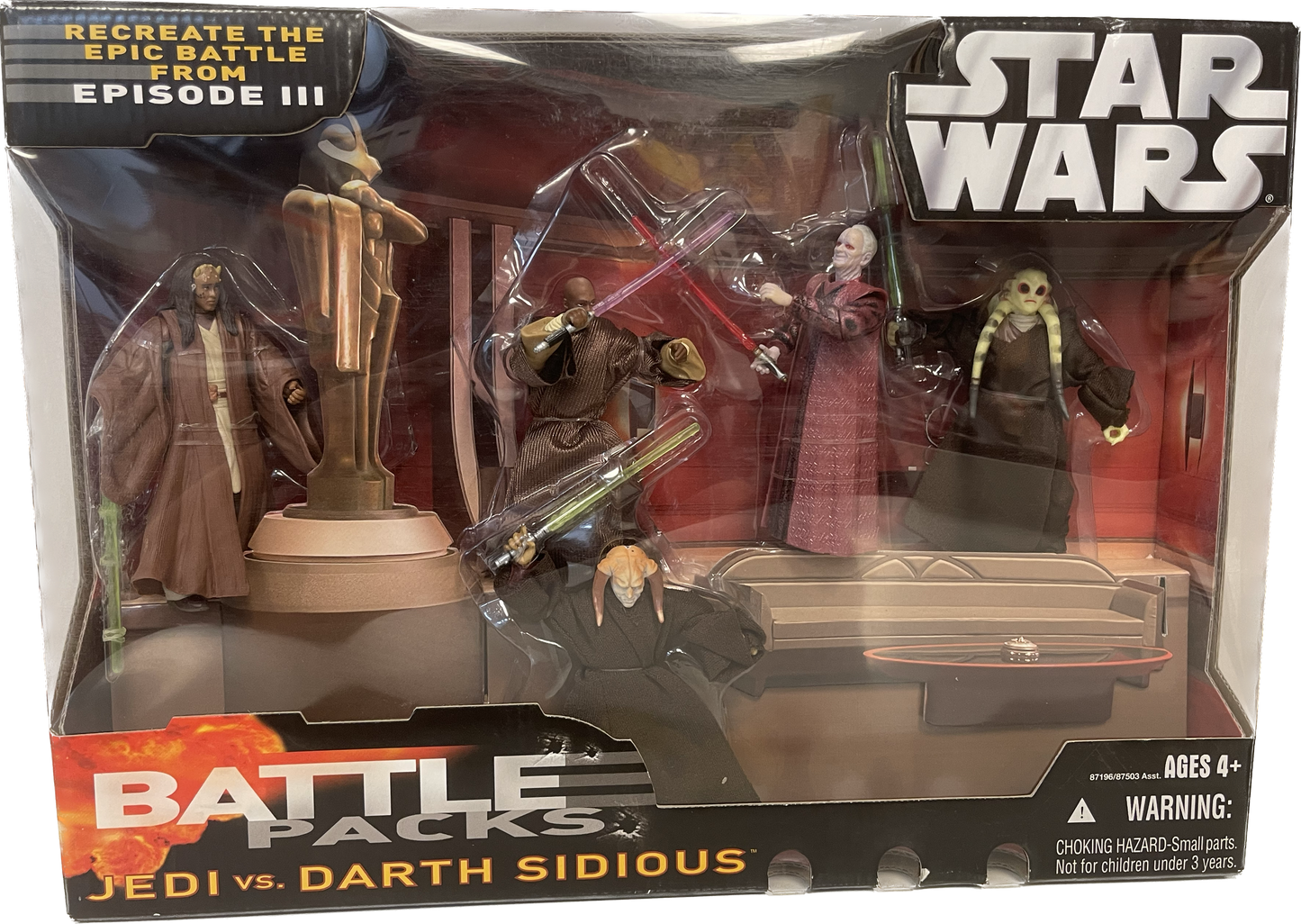 Star Wars Battle Packs Jedi Vs. Darth Sidious