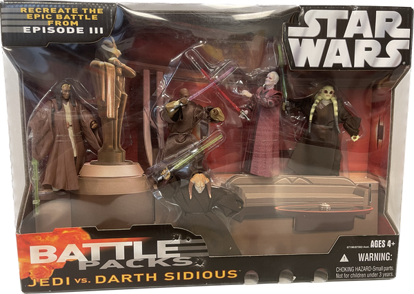 Star Wars Battle Packs Jedi Vs. Darth Sidious