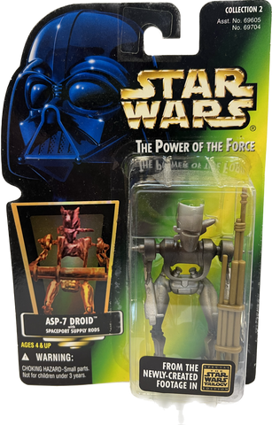 Star Wars Power of the Force ASP-7 Droid