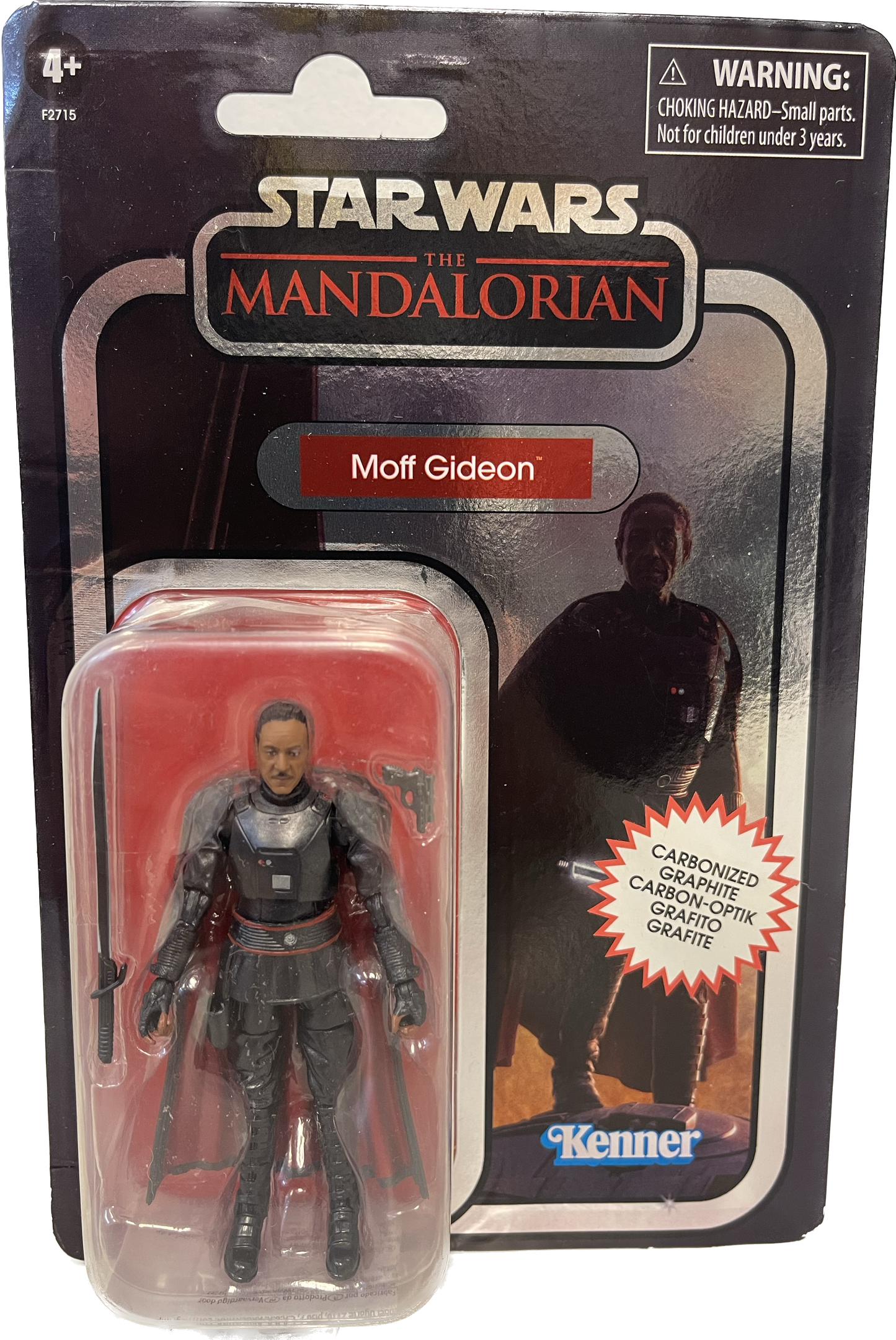 Star Wars Vintage Collection The Mandalorian Moff Gideon Carbonized Graphite