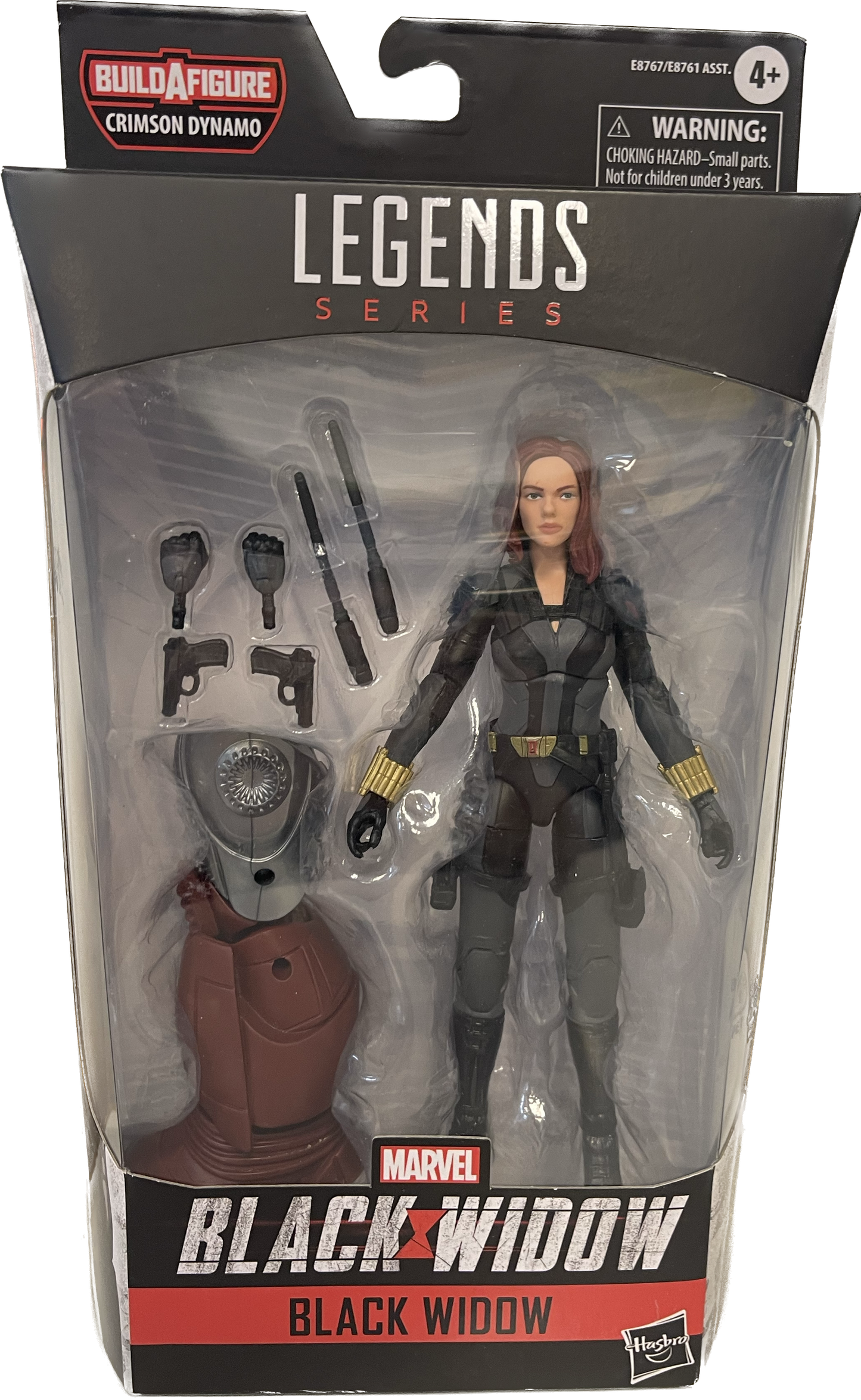 Marvel Legends Black Widow Action Figure BAF Crimson Dynamo