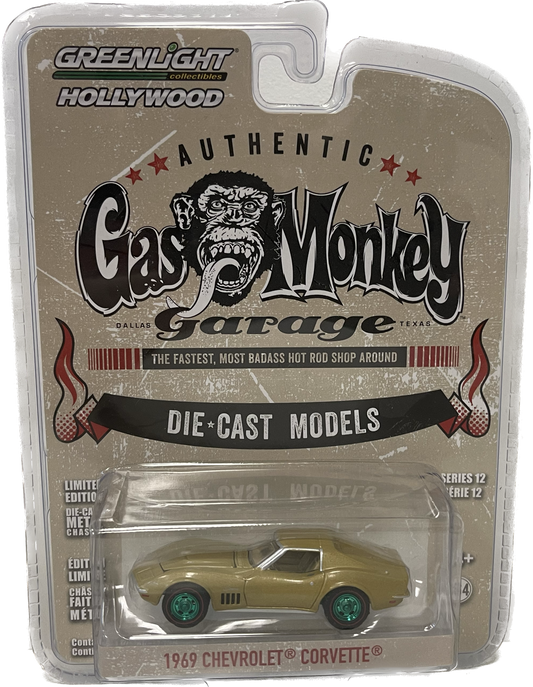 Greenlight Collectibles Hollywood Gas Monkey Garage 1969 Chevrolet Corvette