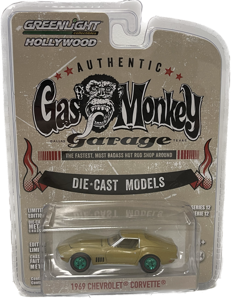 Greenlight Collectibles Hollywood Gas Monkey Garage 1969 Chevrolet Corvette