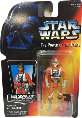 Star Wars Power of the Force Luke Skywalker in X-Wing Fighter Pilot Gear