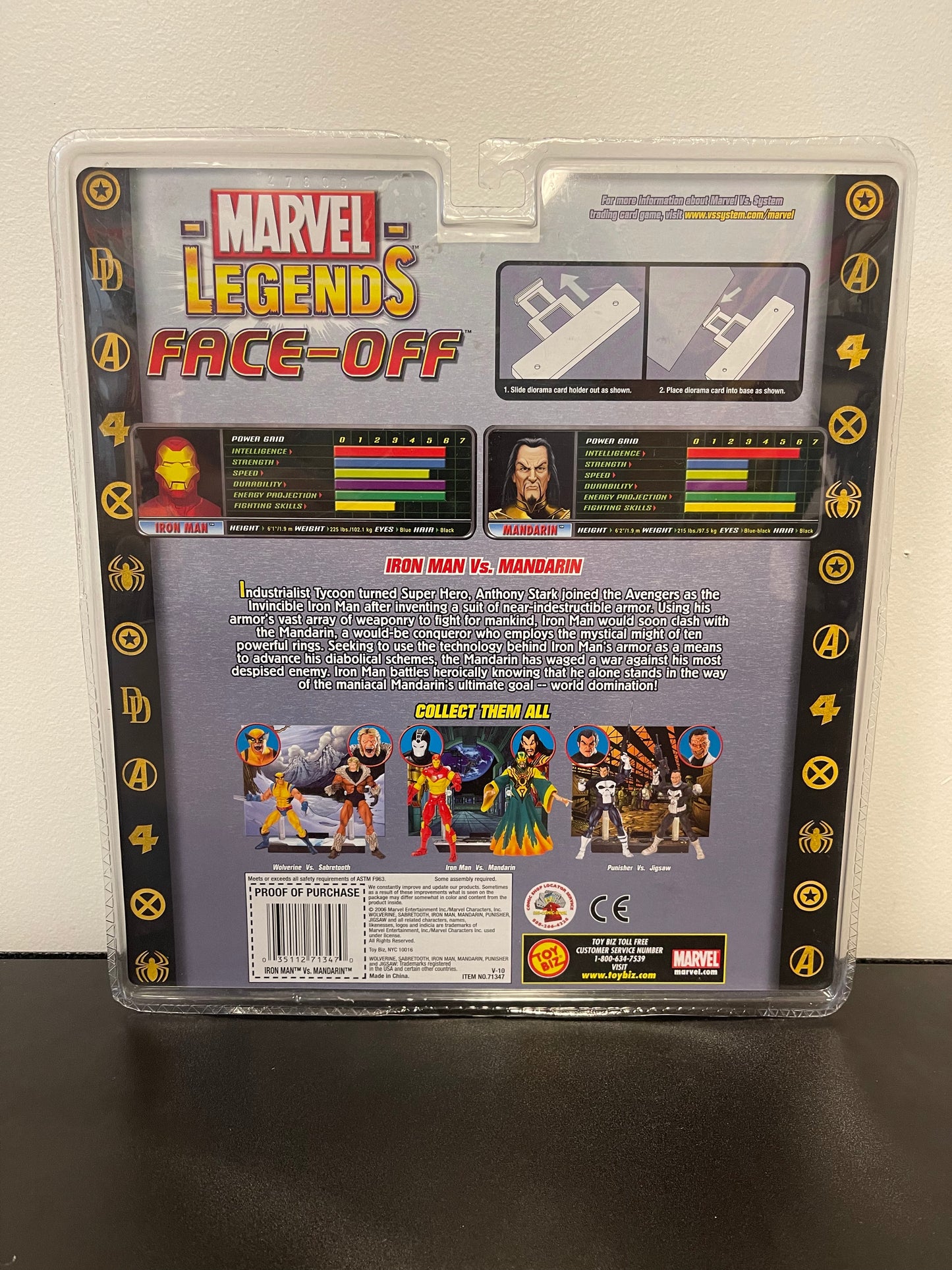 Marvel Legends Face-Off Arch-Enemies Iron Man Vs. Mandarin