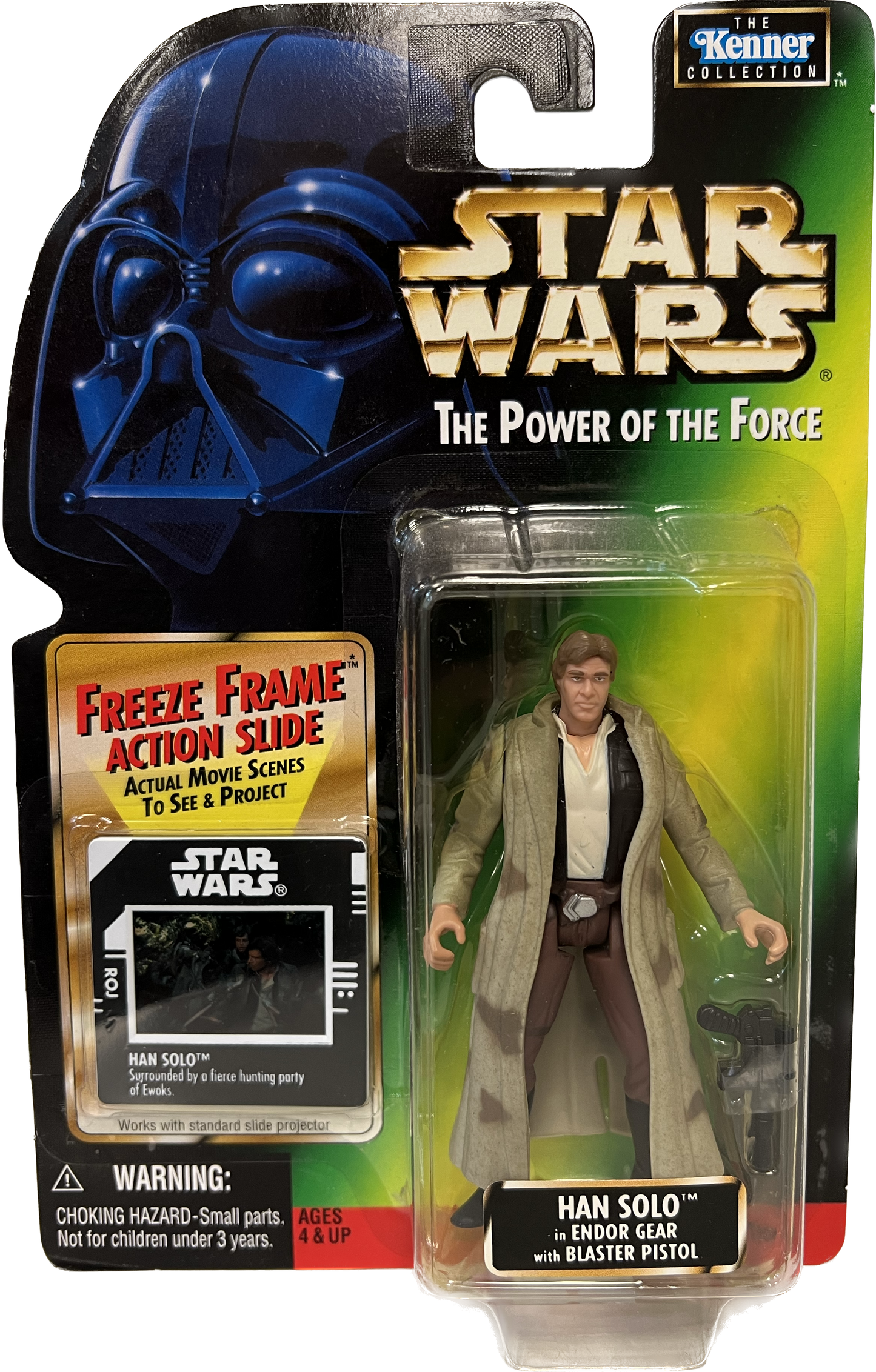 Star Wars Power of the Force Han Solo in Endor Gear
