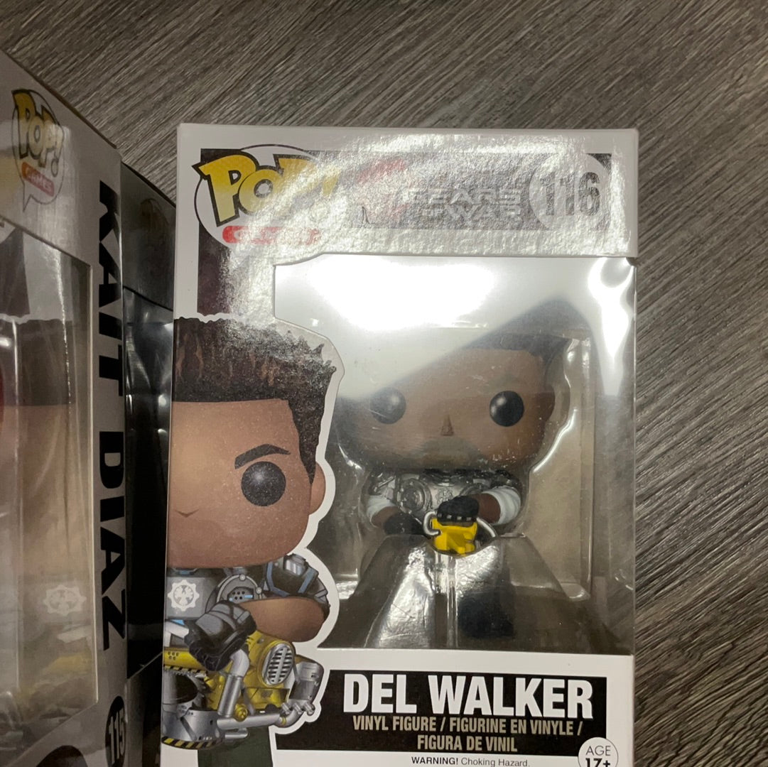 Pop! Gears of War Del Walker #116