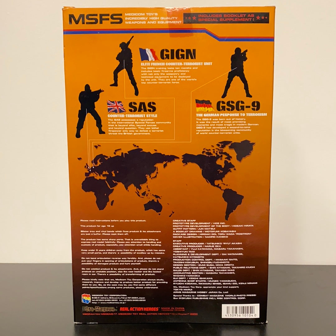 GSG-9 Real Action Heroes Sixth Scale Figure