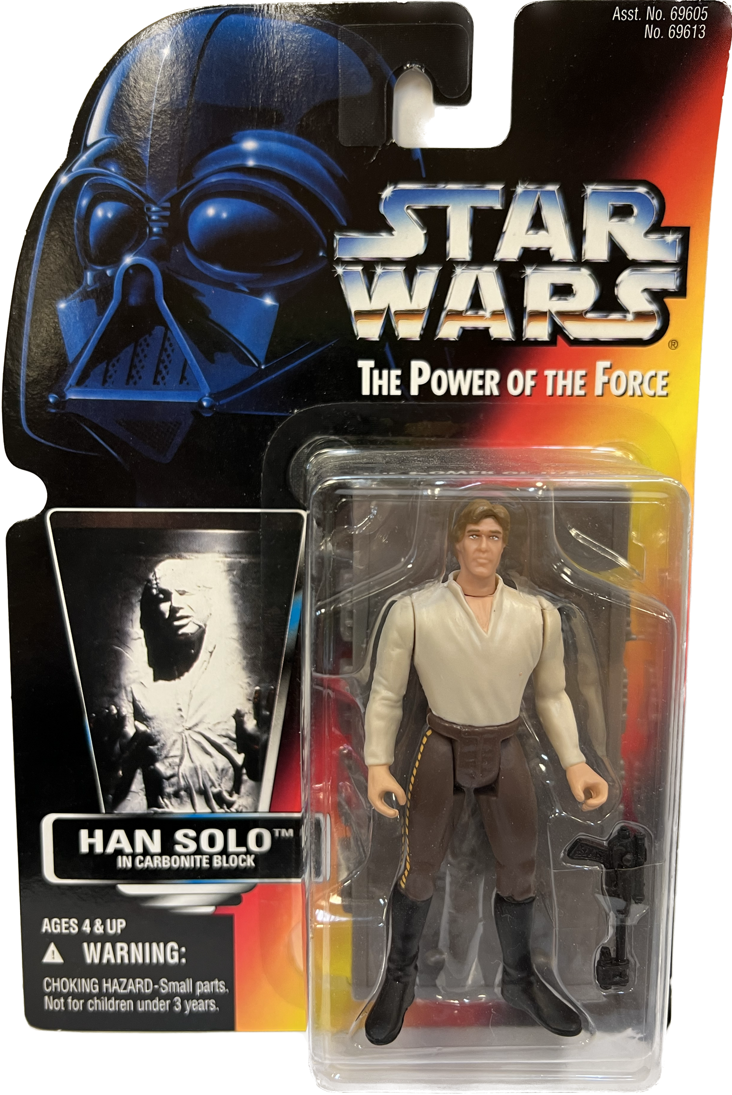 Star Wars Power of the Force Han Solo in Carbonite Block