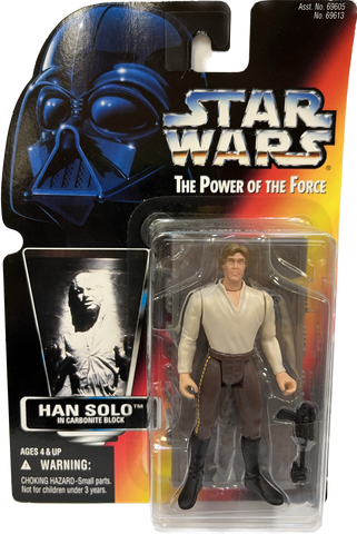Star Wars Power of the Force Han Solo in Carbonite Block