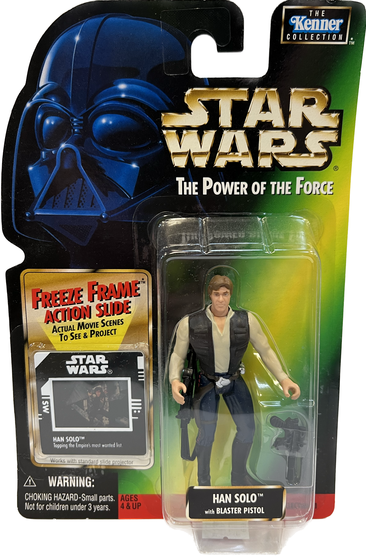 Star Wars Power of the Force Han Solo with Blaster Pistol