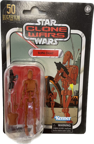 Star Wars Vintage Collection Clone Wars Battle Droid  VC216 (Not Mint)