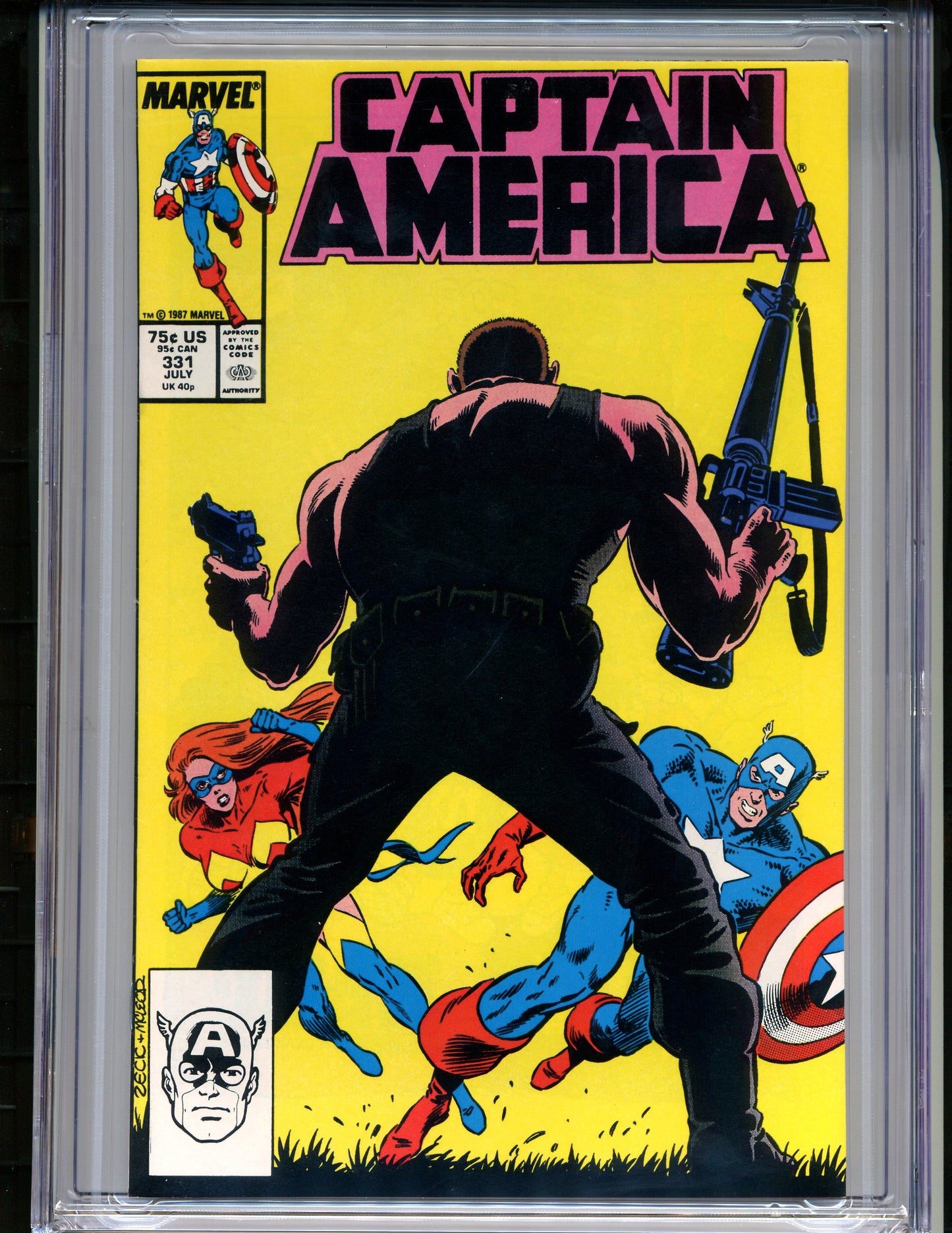 Captain America #331 CGC Graded 9.6