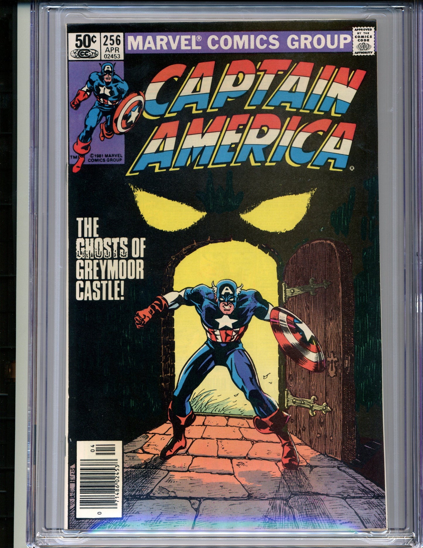 Captain America #256 CGC Graded 9.2