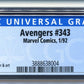 Avengers #343 CGC Graded 9.6
