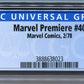 Marvel Premiere #40 CGC Graded 9.6