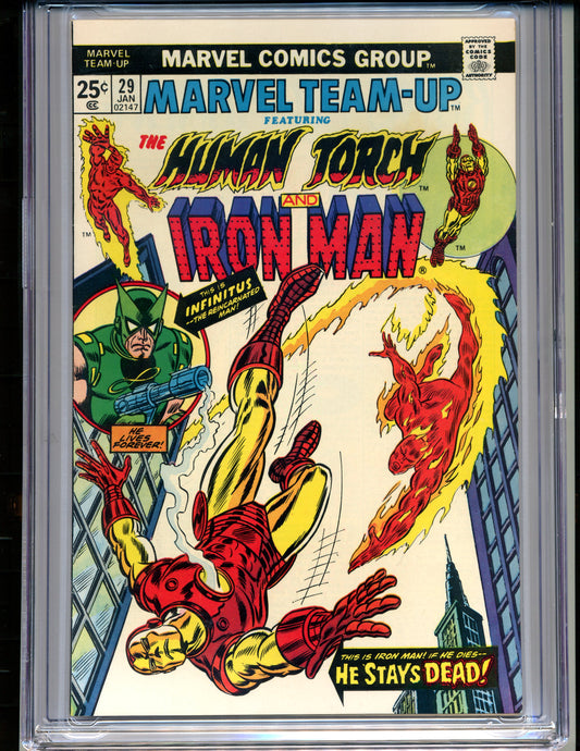 Marvel Team-Up #29 CGC 9.2 1st Appearance Of Infinitus