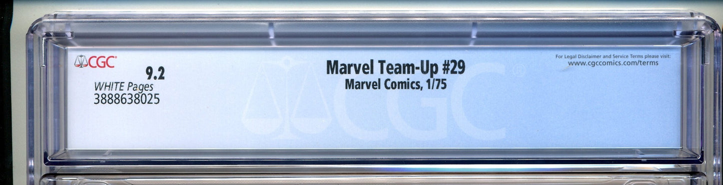 Marvel Team-Up #29 CGC 9.2 1st Appearance Of Infinitus