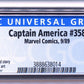 Captain America #358 CGC Graded 8.5 Marvel Comics