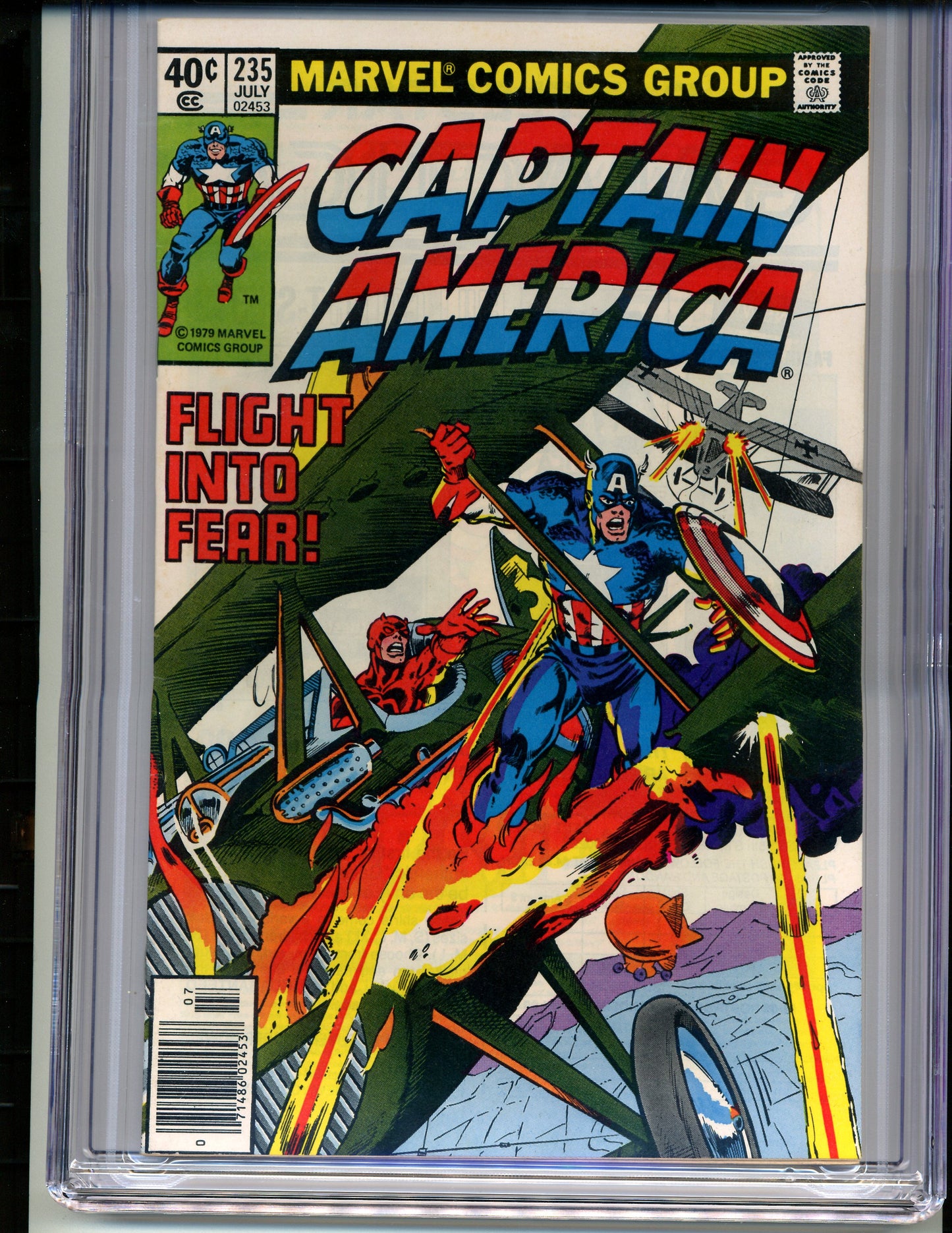 Captain America #235 CGC Graded 9.2