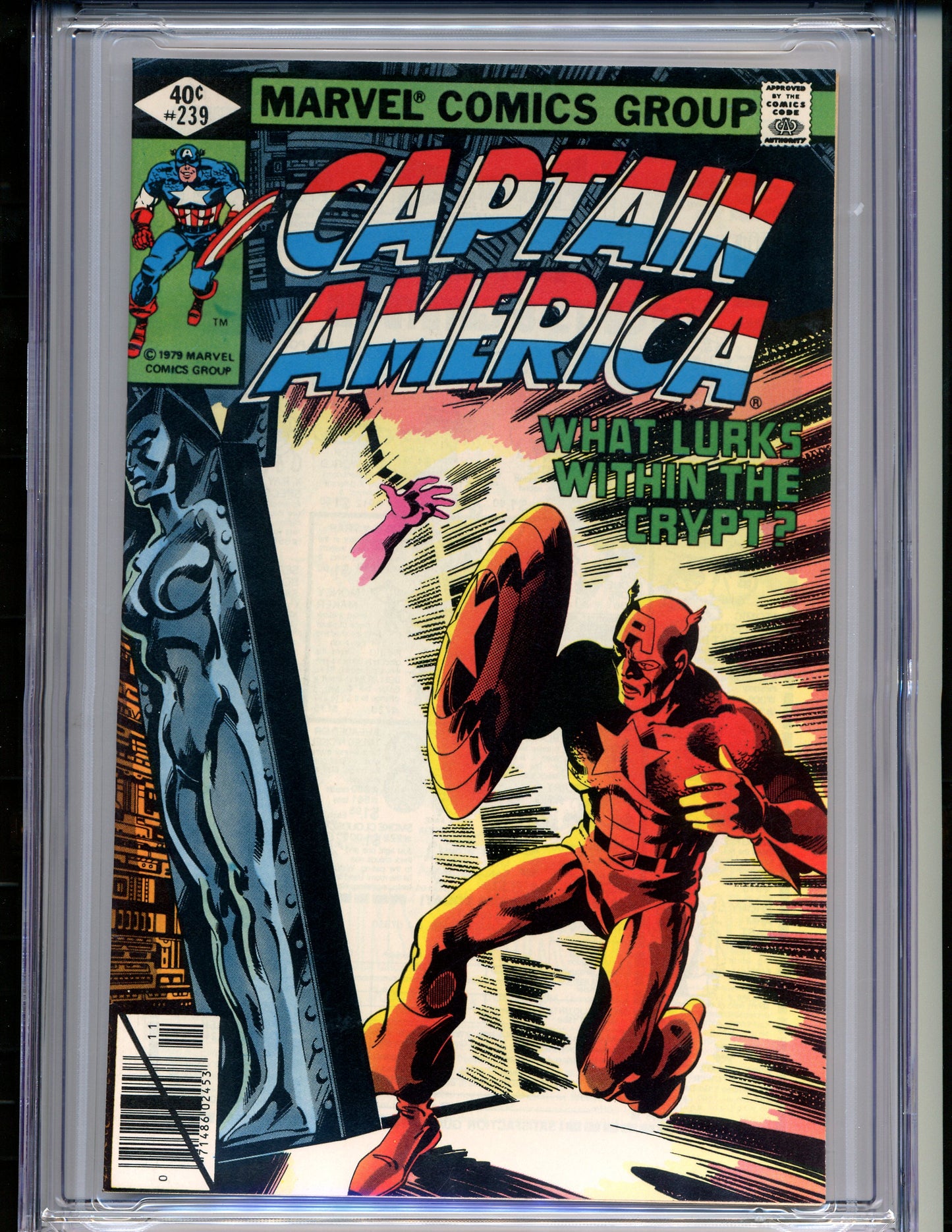Captain America #239 CGC Graded 9.4