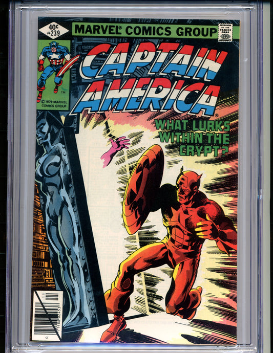 Captain America #239 CGC Graded 9.4