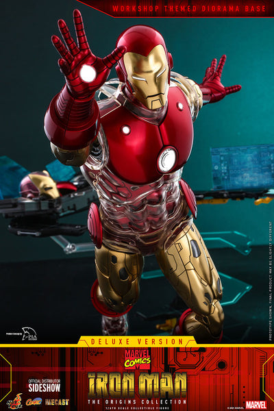 Iron Man (Deluxe) Comics Masterpiece Series Sixth Scale Figure CMS08-D38