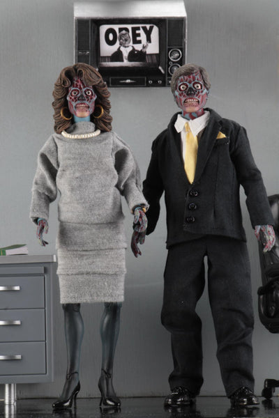 They Live 8" Clothed Action Figure 2-Pack