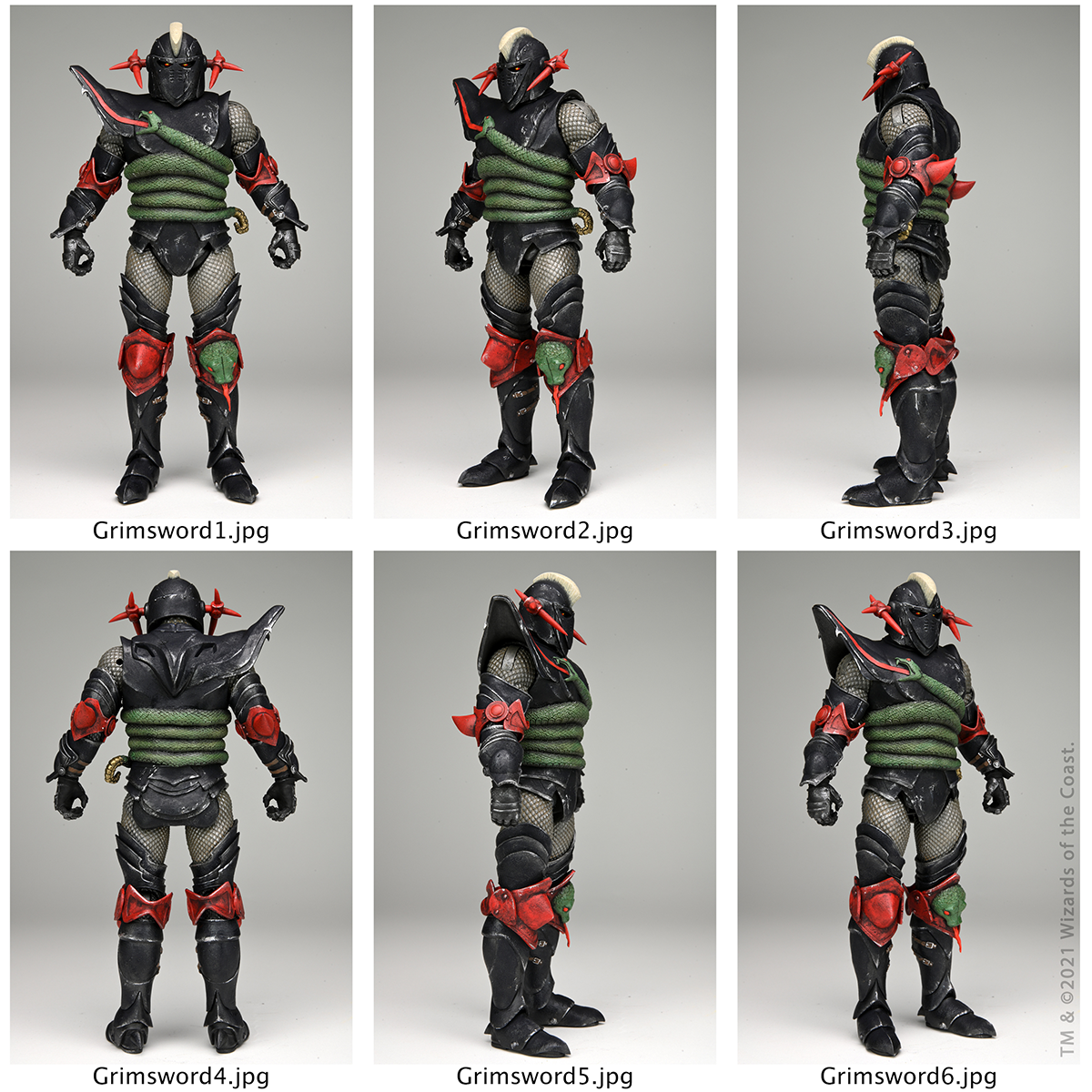 Dungeons & Dragons 7" Scale Action Figure Ultimate Grimsword