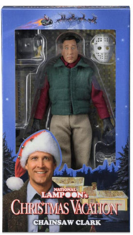 National Lampoon’s Christmas Vacation 8″ Clothed Action Figure Chainsaw Clark