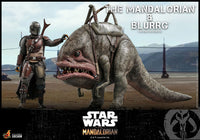 Star Wars: The Mandalorian Mandalorian & Blurrg Sixth Scale Collectible Set TMS046