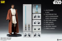 Star Wars Clone Wars Obi-Wan Kenobi Sixth Scale Figure