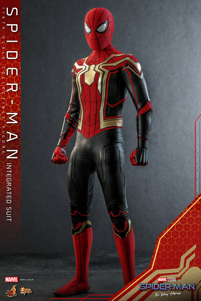 Spider-Man (Integrated Suit) Deluxe Version Sixth Scale Figure