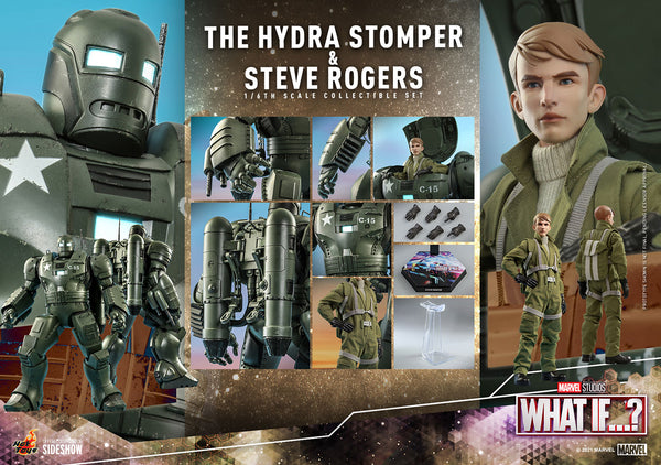 Steve Rogers and The Hydra Stomper Sixth Scale Figure Set TMS060