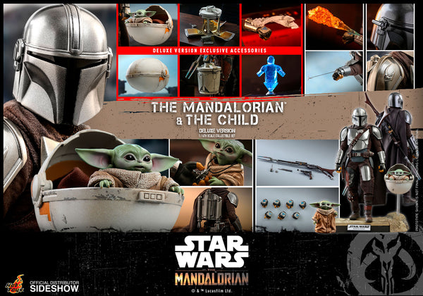The Mandalorian and The Child (Deluxe) Sixth Scale Collectible Set TMS015