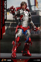 Tony Stark (Mark V Suit Up Version) Deluxe Sixth Scale Figure MMS600